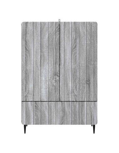 Credenza Grigio Sonoma 66 x 34,5 x 97 cm Legno ingegnerizzato