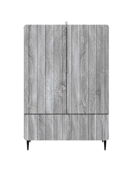 Credenza Grigio Sonoma 66 x 34,5 x 97 cm Legno ingegnerizzato