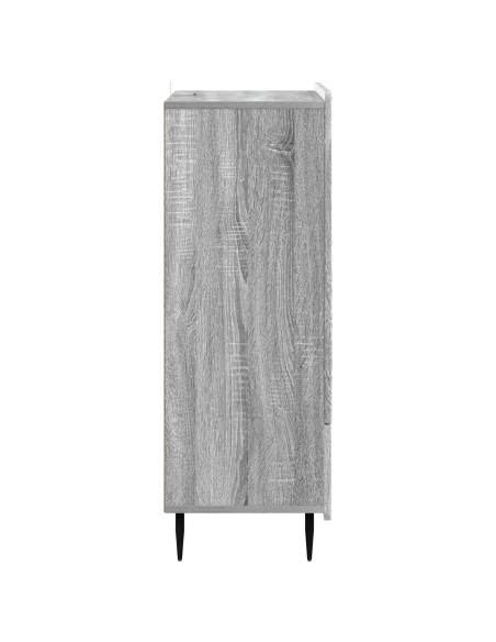 Credenza Grigio Sonoma 66 x 34,5 x 97 cm Legno ingegnerizzato