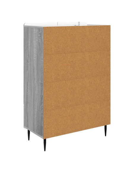 Credenza Grigio Sonoma 66 x 34,5 x 97 cm Legno ingegnerizzato