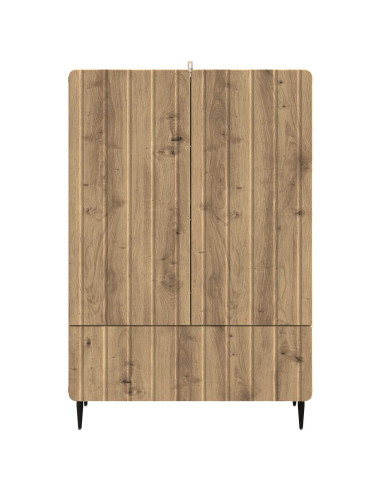 Credenza con cassetto Rovere Artigianale 66 x 34,5 x 97 cm