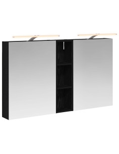 Set di Armadi da Bagno con lo scaffale 3 pcs 120 x 14,5 x 70 cm 2
