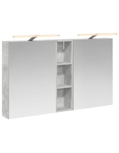 Set di Armadi da Bagno con lo scaffale 3 pcs 120 x 14,5 x 70 cm 2