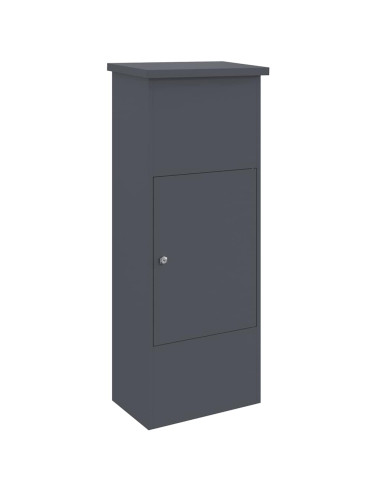 Cassetta per pacchi Antracite 44,5 x 29 x 110,5 cm Acciaio