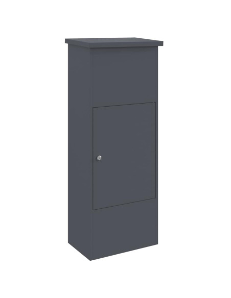 Cassetta per pacchi Antracite 44,5 x 29 x 110,5 cm Acciaio