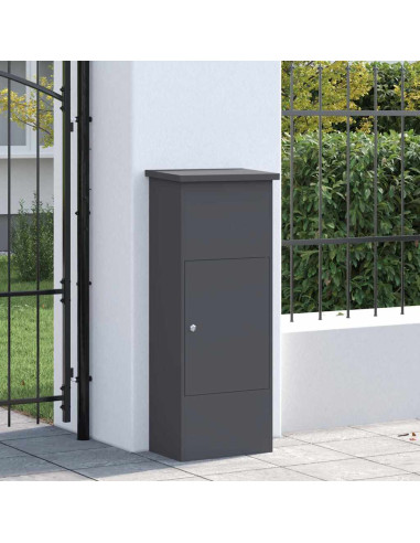Cassetta per pacchi Antracite 44,5 x 29 x 110,5 cm Acciaio