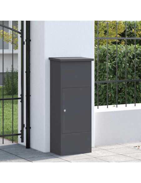 Cassetta per pacchi Antracite 44,5 x 29 x 110,5 cm Acciaio