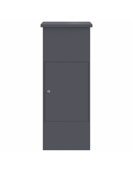 Cassetta per pacchi Antracite 44,5 x 29 x 110,5 cm Acciaio