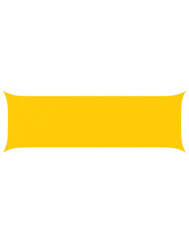 Vela da ombra solare Giallo 6 x 2 m 100% Poliestere Oxford