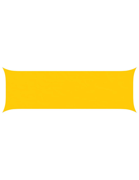 Vela da ombra solare Giallo 6 x 2 m 100% Poliestere Oxford