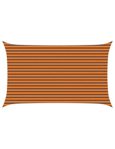 Vela da ombra solare Arancione e Marrone 5 x 3 m 2