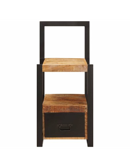 Appendiabiti Marrone 40 x 40 x 90 cm Legno di mango massello