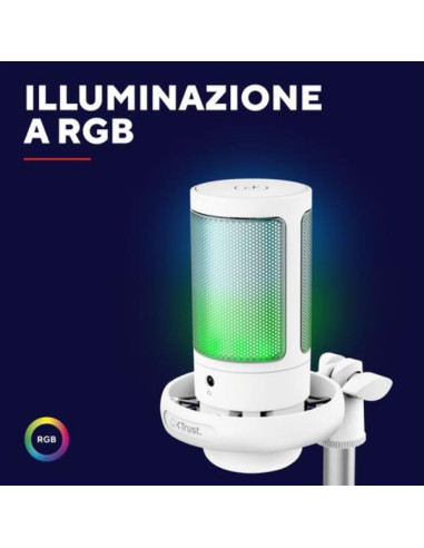 GXT238W AURON USB MICROPHONE WHT