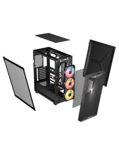 3200D RS ARGB MID-TOWER CASE, SMOKE 2