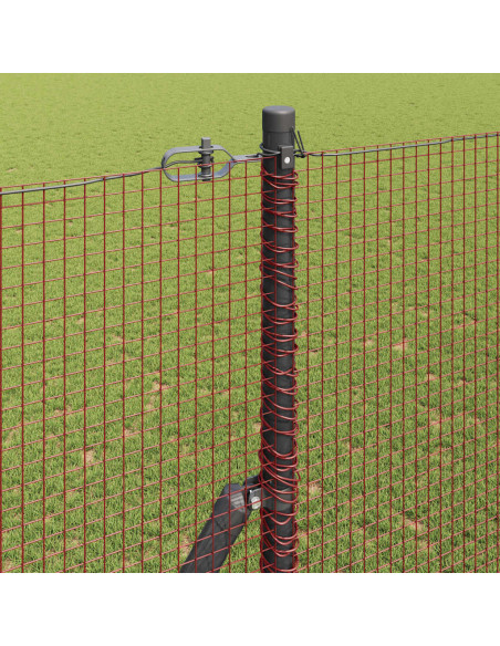 Recinzione in Rete Saldato Rosso 1.5 x 25 m