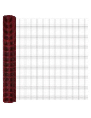 Recinzione in Rete Saldato Rosso 1.5 x 25 m
