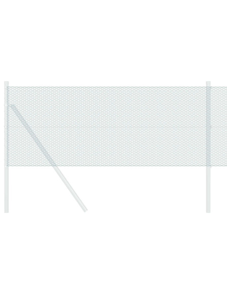 Recinzione Esagonale Verde 0,4 x 10 m PVC