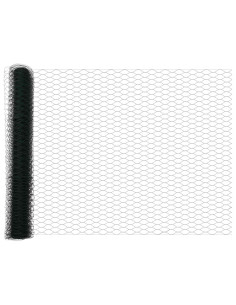 Recinzione Esagonale Verde 1 x 10 m PVC 2