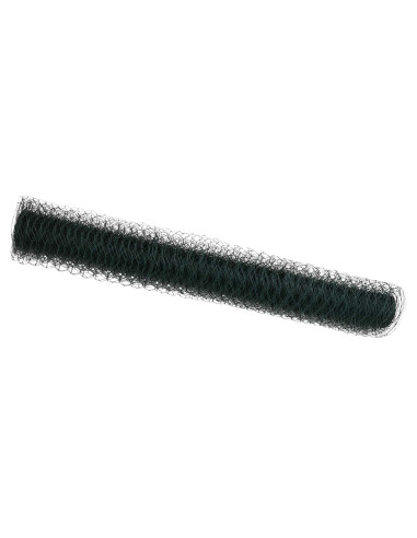 Recinzione Esagonale Verde 1 x 10 m PVC