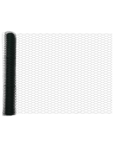 Recinzione Esagonale Verde 1,2 x 10 m PVC