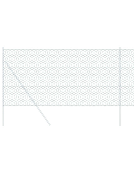 Recinzione Esagonale Verde 1,2 x 10 m PVC