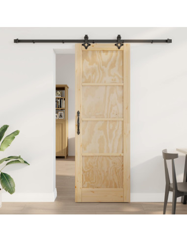 Porta scorrevole ORKDAL Naturale 73,5 x 211 cm