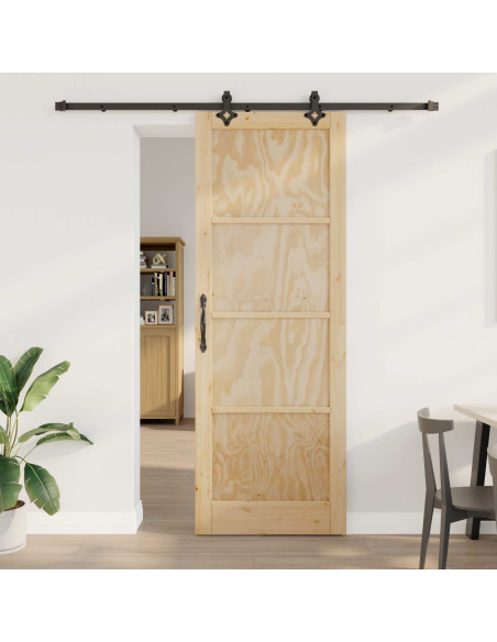 Porta scorrevole ORKDAL Naturale 83 x 232 cm