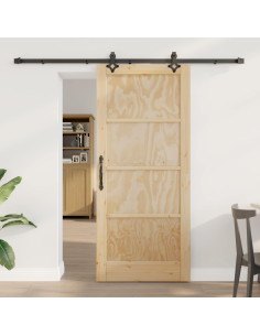 Porta scorrevole ORKDAL Naturale 86 x 198,5 cm