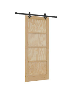 Porta scorrevole ORKDAL Naturale 86 x 198,5 cm 2