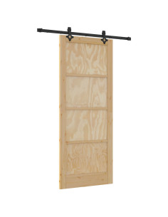 Porta scorrevole ORKDAL Naturale 86 x 211 cm 2