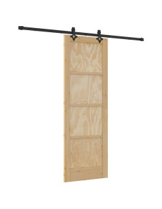 Porta scorrevole ORKDAL Naturale 73,5 x 211 cm 2