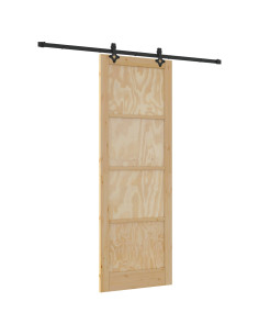 Porta scorrevole ORKDAL Naturale 83 x 232 cm 2