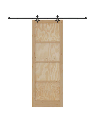 Porta scorrevole ORKDAL Naturale 83 x 232 cm