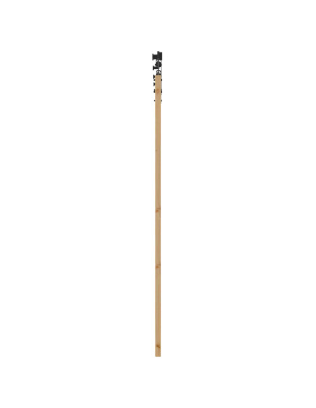 Porta scorrevole ORKDAL Naturale e Nero 61 x 198,5 cm