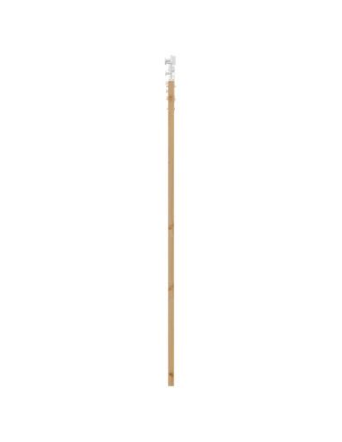 Porta scorrevole ORKDAL Naturale e Bianco 61 x 198,5 cm