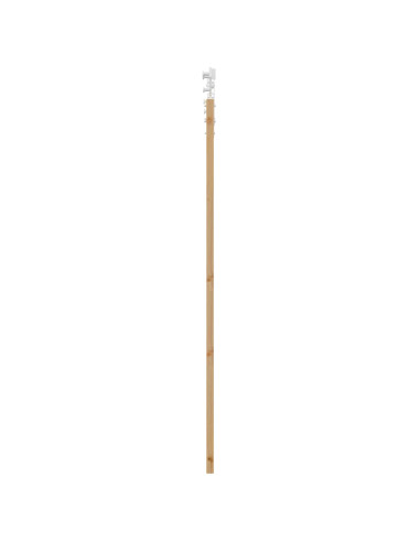 Porta scorrevole ORKDAL Naturale e Bianco 61 x 198,5 cm
