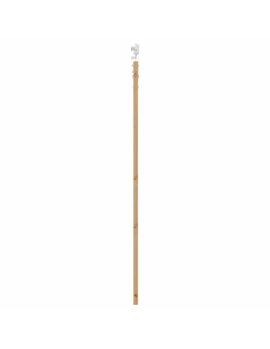 Porta scorrevole ORKDAL Naturale e Bianco 86 x 198,5 cm