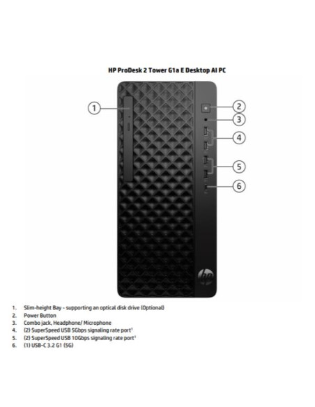 PRODESK 2 G1A TWR RYZ 7 16 512