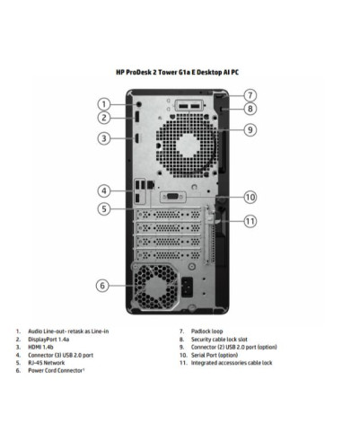 PRODESK 2 G1A TWR RYZ 7 16 512