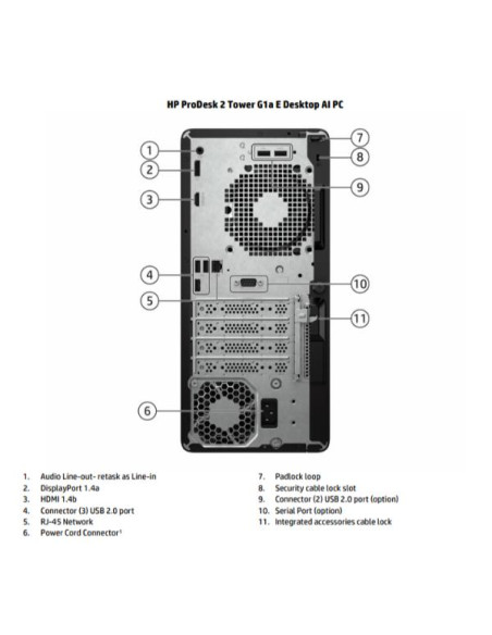 PRODESK 2 G1A TWR RYZ 7 16 512