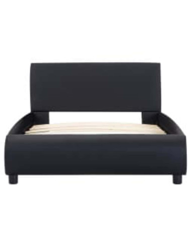 Giroletto con LED Nero in Similpelle 100x200 cm