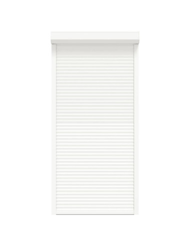 Persiana a rullo Bianco 100 x 210 cm Alluminio e poliuretano
