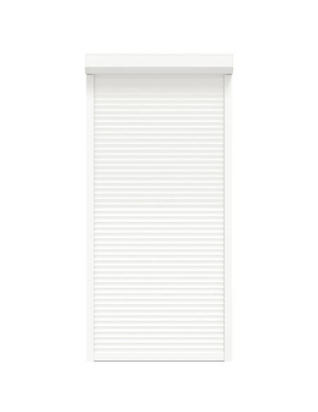 Persiana a rullo Bianco 100 x 210 cm Alluminio e poliuretano