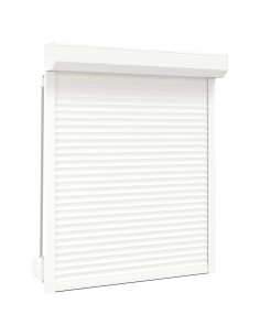Persiana a rullo Bianco 110 x 130 cm Alluminio e poliuretano 2