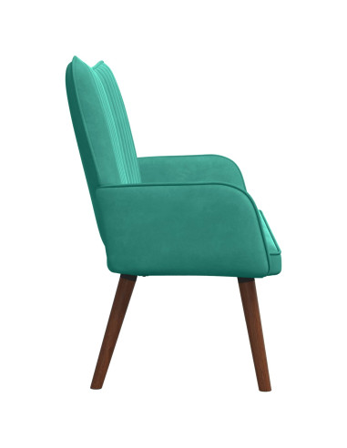 Sofa a Due Posti Turchese 115 x 61 x 87 cm Velluto