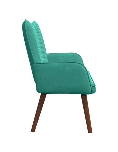 Sofa a Due Posti Turchese 115 x 61 x 87 cm Velluto