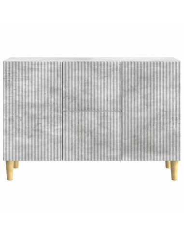 Credenza Grigio Cemento 89 x 34,5 x 60 cm Legno ingegnerizzato