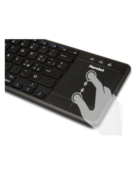 MINI TASTIERA CON TOUCH PAD WIRELES