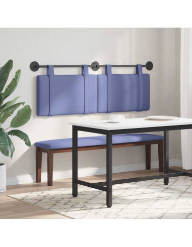 Testata appesa Tinta unita Blu jeans 150 x 55 x 5 cm Tessuto