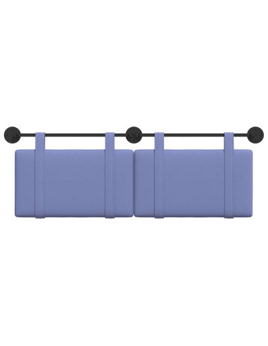 Testata appesa Tinta unita Blu jeans 150 x 55 x 5 cm Tessuto